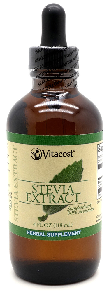 Kuva Vitacostin maustamattomasta steviasta